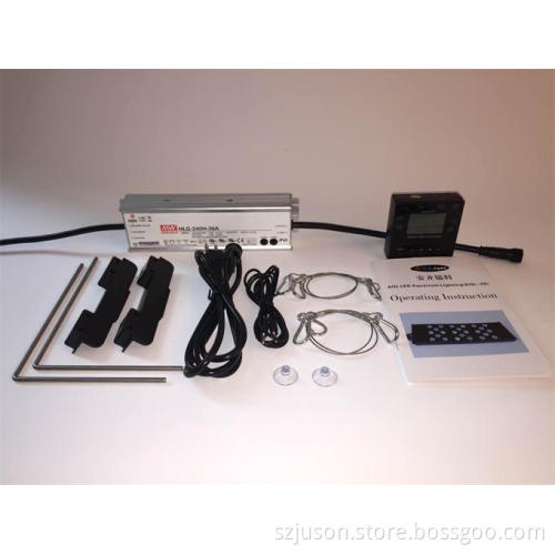 AQL-3S-180W programmable led aquarium lighting 60cm/24"